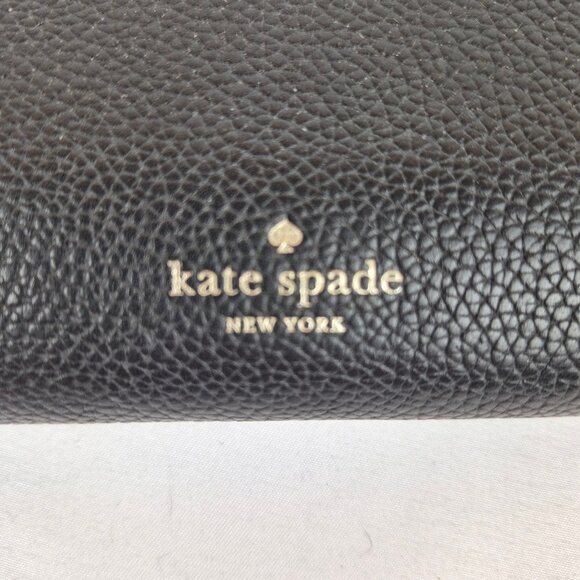 Kate Spade Studded Black Leather Wallet - Picture 12 of 16